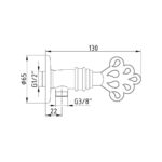 ECA Osmanlı Ara Taharet Musluğu - 102211001 - Tahret Muslukları - 1