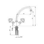 ECA Osmanlı Eviye Bataryası - 102208003 - Mutfak Eviye Bataryası - 1