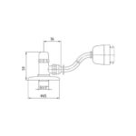 ECA Pisuvar Musluğu - 102111502 - Musluk - 1