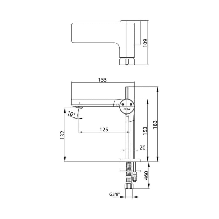 ECA Purity Lavabo Bataryası