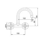 ECA Quadrille Aplike Eviye Bataryası