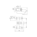 ECA Quadrille Banyo Bataryası - 102102230 - Banyo Bataryası - 1