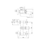 ECA Quadrille Banyo Bataryası Altın - 102802230 - Banyo Bataryası - 1