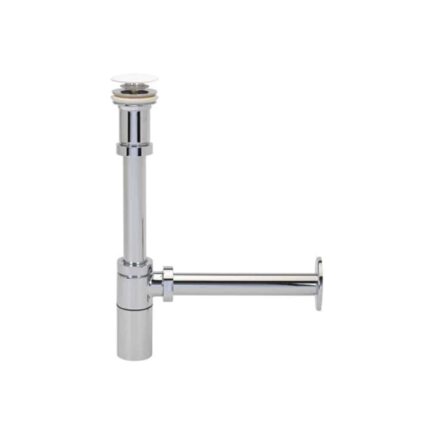 ECA Seramik Başlıklı Bas Bırak Lavabo Sifonu - 102119060 - Basmalı Sifon , Gider (Pop-Up)