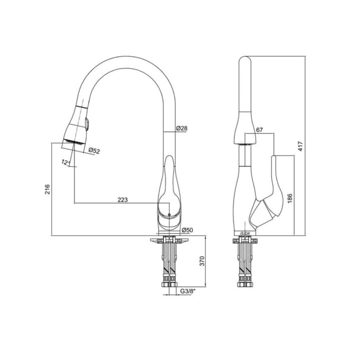 ECA Wica Eviye Bataryası - 406218020 - Mutfak Eviye Bataryası - 1