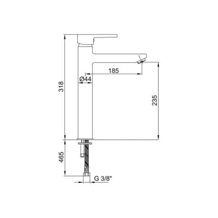 ecaeca delta yuksek tip lavabo batarya dcd7a5