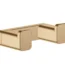 Hansgrohe AddStoris İkili Askı Bronz - 41755140 - Askılık, Bornoz Askılığı