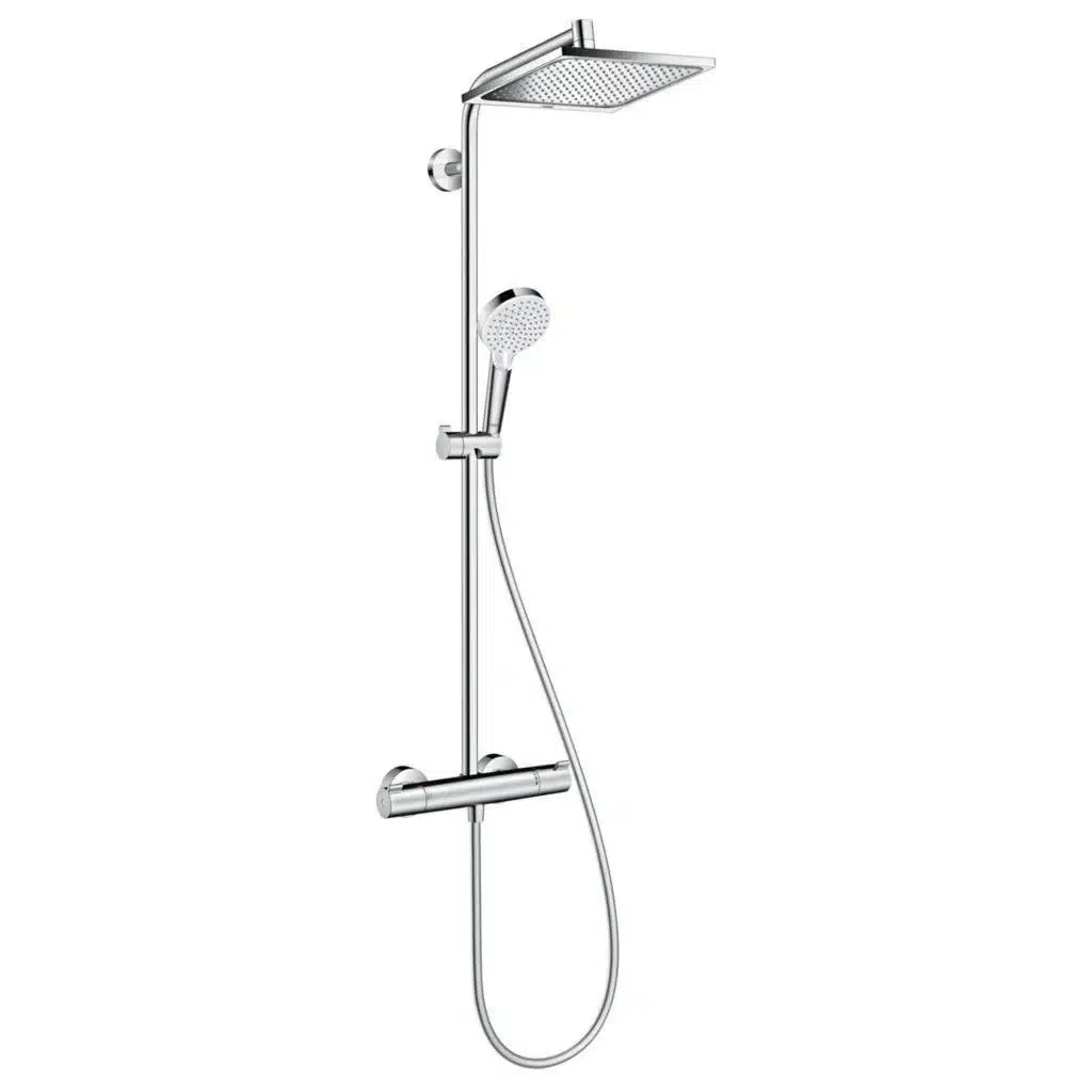 Hansgrohe Crometta E240 Termostatik Duş Kolonu Hansgrohe Crometta E240 Termostatik Duş Kolonu