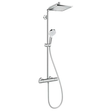 Hansgrohe Crometta E240 Termostatik Duş Kolonu - 27281000 - Duş Paneli ve Kolonu, Duş Setleri, Yağmur Duş Sistemleri