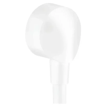 Hansgrohe Fixfit E Duş Çıkış Dirseği Satin Beyaz - 27454700 - Duş Çıkış Dirseği
