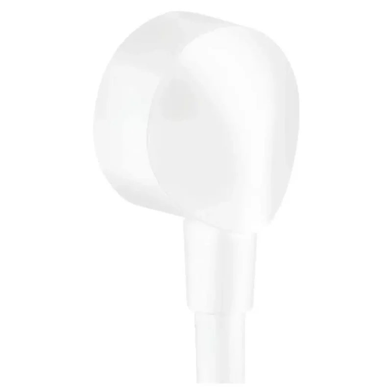 Hansgrohe Fixfit E Duş Çıkış Dirseği Satin Beyaz - 27454700 - Duş Çıkış Dirseği