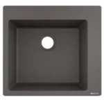 Hansgrohe S510-F450 Ankastre Granit Eviye 450 Taş Grisi - 43312290 - Granit Mutfak Eviyeleri