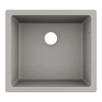 Hansgrohe S510-U450 Tezgah Altı Granit Eviye 450 Beton Grisi