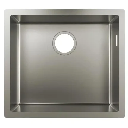 Hansgrohe S719-U500 Tezgah Altı Çelik Eviye 500 - 43427800 - Paslanmaz Çelik Mutfak Eviyeleri