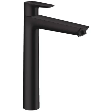 hansgrohe talis e lavabo bataryasi 240 sifon kumandali mat siyah 12794