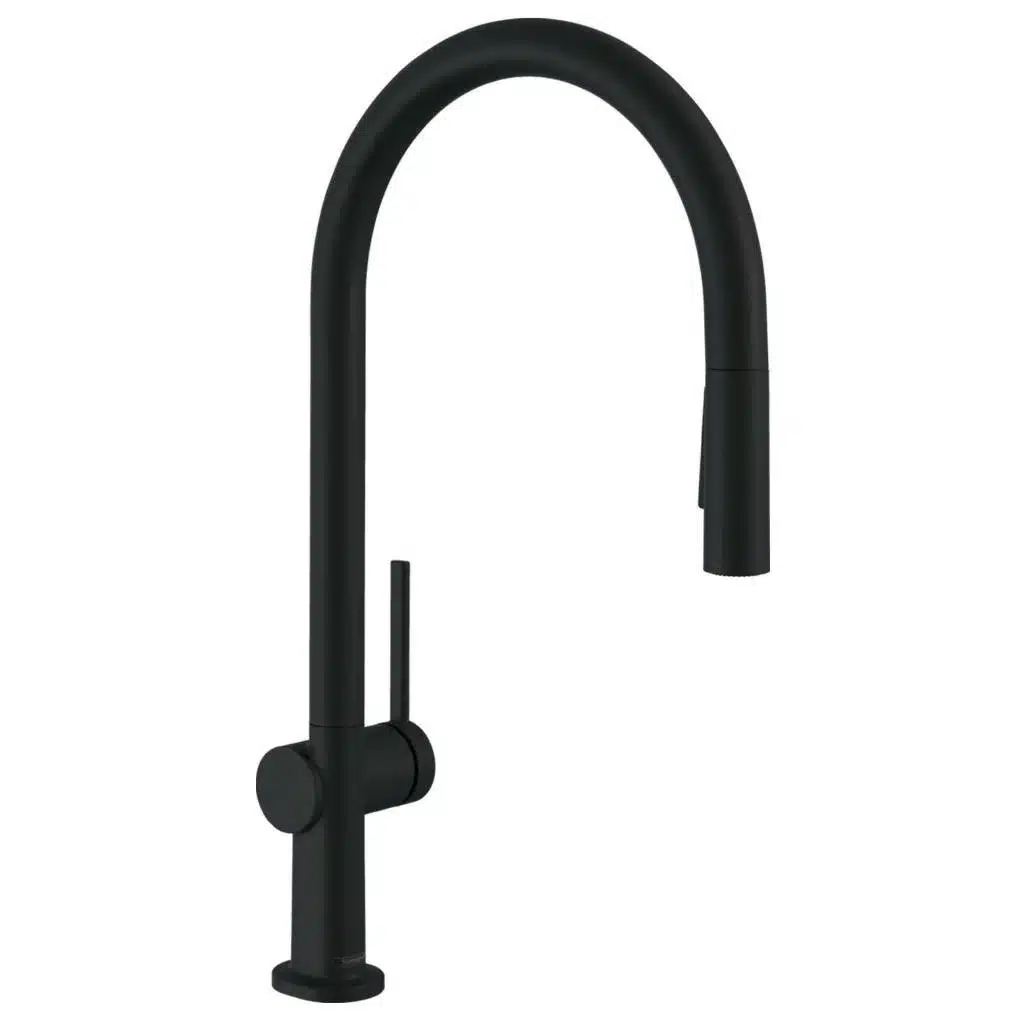 Hansgrohe Talis M54 Eviye Bataryası 210 Spiralli 2jet Siyah Hansgrohe Talis M54 Eviye Bataryası 210 Spiralli 2jet Siyah - 72800670 - Spiralli Mutfak Eviye Bataryası
