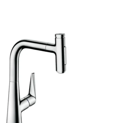 Hansgrohe Talis Select M51 Eviye Bataryası 220 Spiralli 2jet sBox - 73868000 - Spiralli Mutfak Eviye Bataryası