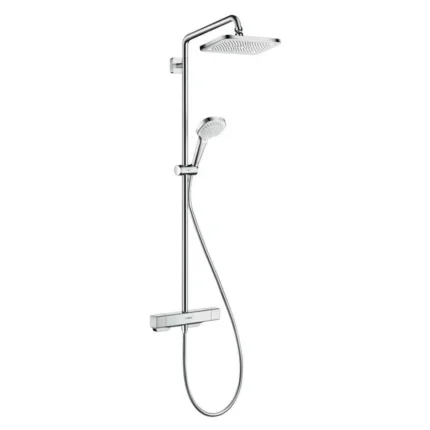 Hansgrohe Croma E 280 Termostatik Duş Kolonu 1 Jet - 27630000 - Duş Paneli ve Kolonu, Duş Setleri