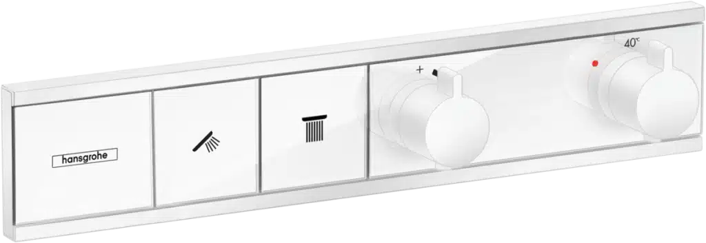 Hansgrohe RainSelect Termostatik Ankastre Banyo Bataryası 2 Çıkış Beyaz