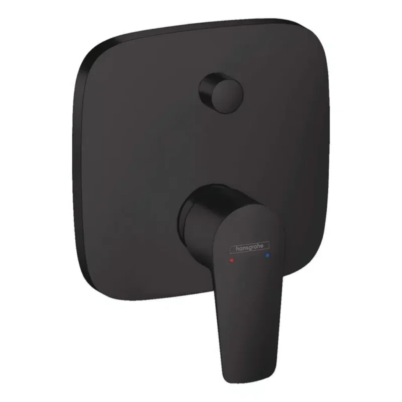 Hansgrohe Talis E Ankastre Banyo Bataryası Mat Siyah - 71745670 - Ankastre Banyo Bataryası