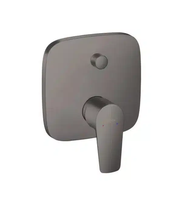 Hansgrohe Talis E Ankastre Banyo Bataryası Mat Siyah Krom Hansgrohe Talis E Ankastre Banyo Bataryası Mat Siyah Krom