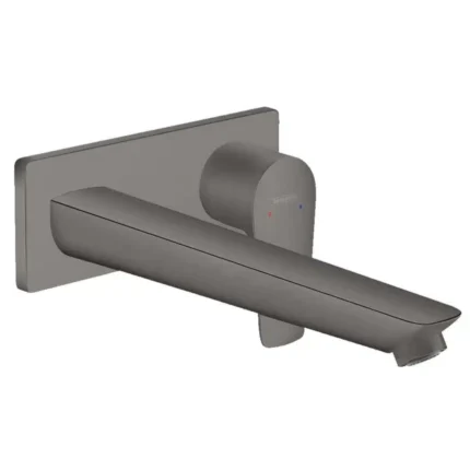 Hansgrohe Talis E Ankastre Lavabo Bataryası 225 mm Mat Siyah Krom