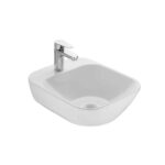 Kale Babel 40 cm Beyaz Tezgah Üstü Lavabo - 310200200044 - Tezgah Üstü Lavabo