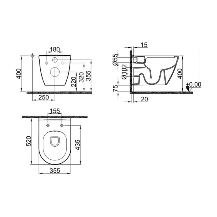 Kale Idea 2.0 Smart Asma Klozet - 310200100281 - Asma Klozet - 1