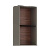 Kale Zero 2.0 28 cm Antrasit-Ceviz Üst Açık Raf Modülü