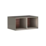 Kale Zero 2.0 50 cm Antrasit-Ceviz Alt Açık Raf Modülü