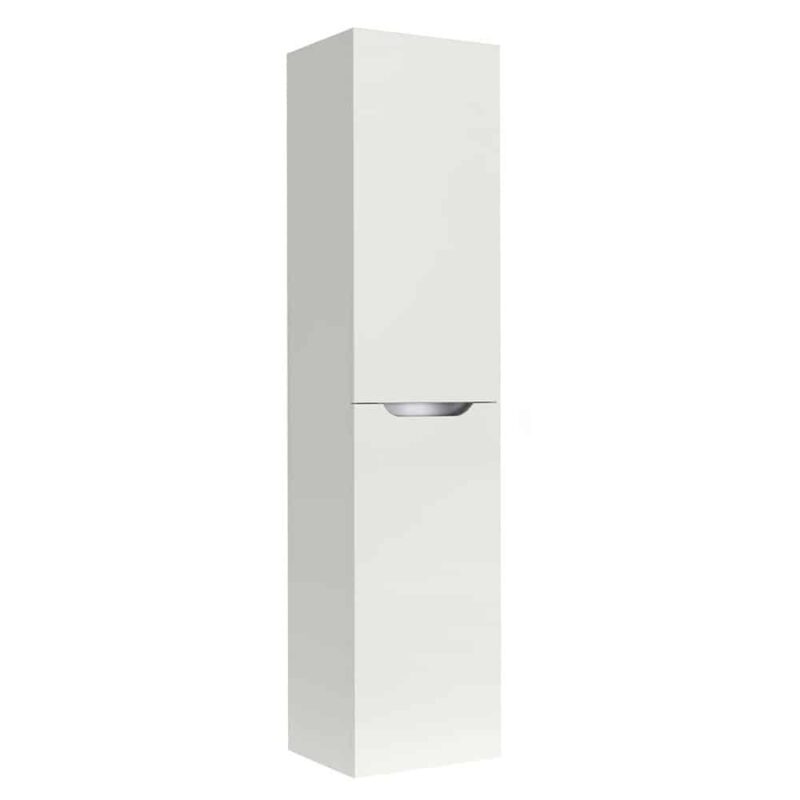 Kale Casilla 40 cm Satin Gri Sepetli Sağ Boy Dolabı - 310300100205 - Boy Dolaplar