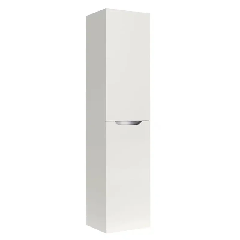 Kale Casilla 40 cm Satin Gri Sepetli Sol Boy Dolabı - 310300100203 - Boy Dolaplar