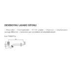 Kale Deve Boynu Lavabo Sifonu