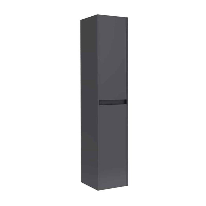 Kale Idea 2.0 40 cm Parlak Antrasit Sepetli Boy Dolabı - 310300101970 - Boy Dolaplar