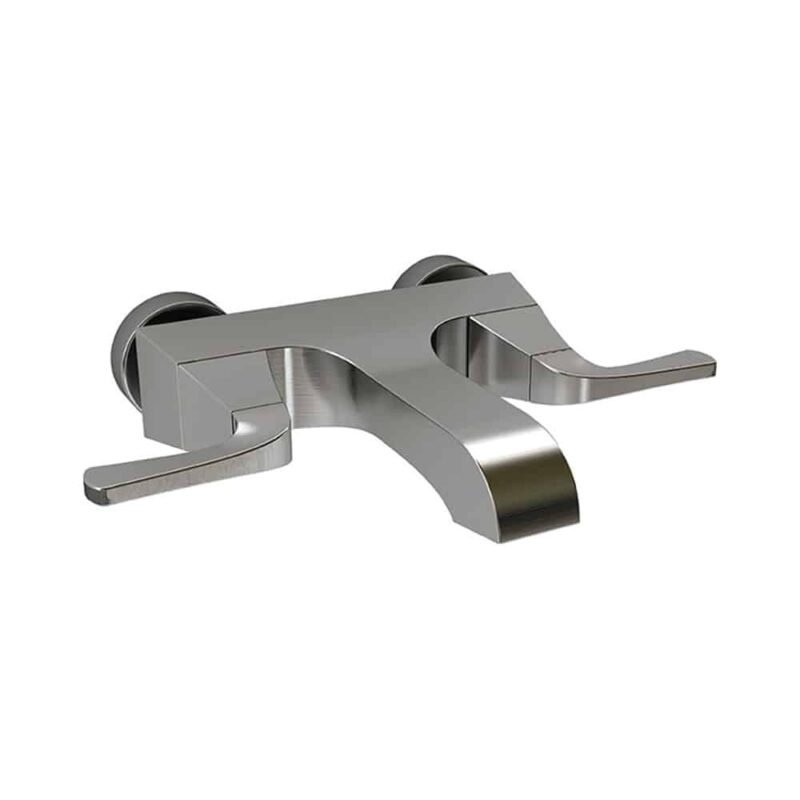 Kale Karina Fırçalanmış Nikel Banyo Bataryası - 410200500166 - Banyo Bataryaları