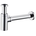 Kale Minimalist Krom Lavabo Sifonu - 410200602690 - Basmalı Sifon , Gider (Pop-Up)