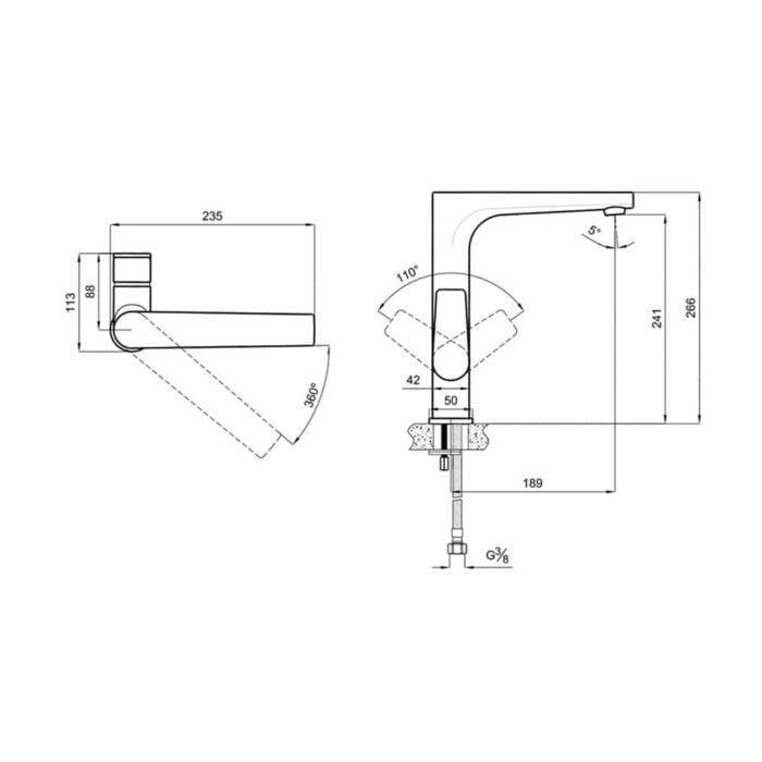 Kale Sempre Mutfak Bataryası - 410200502993 - Mutfak Eviye Bataryası - 1