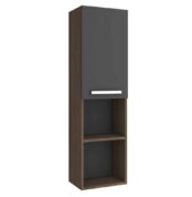 Kale Trevi 40 cm Antrasit-Ceviz Sol Boy Dolabı