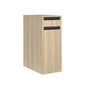 Kale Vista 35 cm Koyu Meşe Çamaşır Sepeti Dolabı - 310300101775 - Fonksiyonel ve Tamamlayıcı Ürünler
