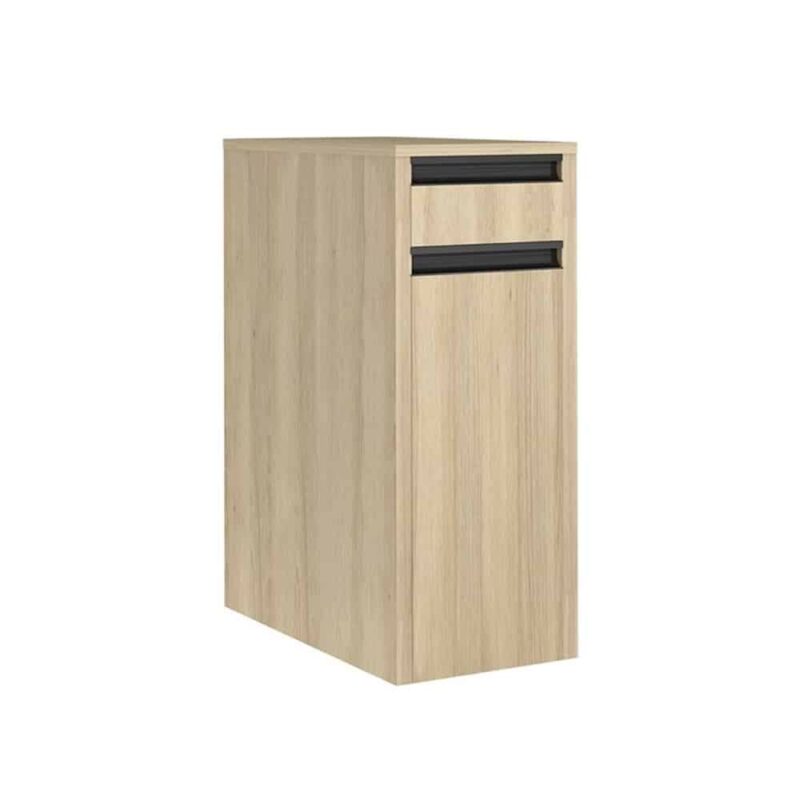 Kale Vista 35 cm Koyu Meşe Çamaşır Sepeti Dolabı - 310300101775 - Fonksiyonel ve Tamamlayıcı Ürünler