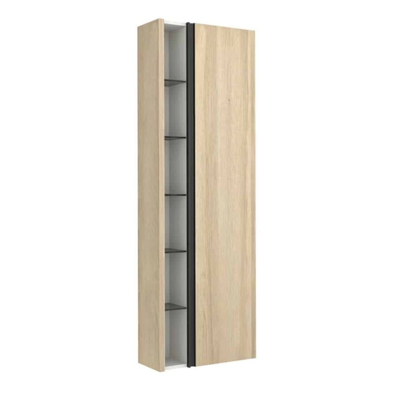 Kale Vista 58 cm Koyu Meşe Boy Dolabı - 310300100428 - Boy Dolaplar