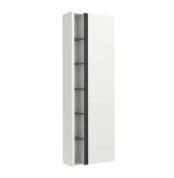 Kale Vista 58 cm Mat Beyaz Boy Dolabı - 310300100427 - Boy Dolaplar