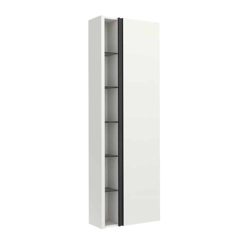 Kale Vista 58 cm Mat Beyaz Boy Dolabı - 310300100427 - Boy Dolaplar