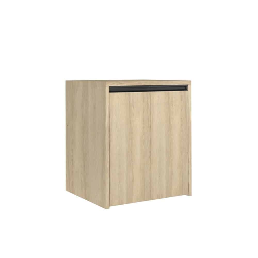 Kale Vista 76 cm Koyu Meşe Kapaklı Çamaşır Makinesi Dolabı Kale Vista 76 cm Koyu Meşe Kapaklı Çamaşır Makinesi Dolabı