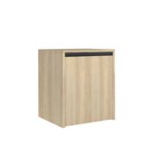 Kale Vista 76 cm Koyu Meşe Kapaklı Çamaşır Makinesi Dolabı - 310300101779 - Çamaşır Makinesi Dolabı