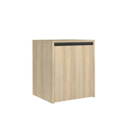 Kale Vista 76 cm Koyu Meşe Kapaklı Çamaşır Makinesi Dolabı - 310300101779 - Çamaşır Makinesi Dolabı