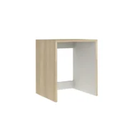 Kale Vista 76 cm Koyu Meşe Kapaksız Çamaşır Makinesi Dolabı - 310300101777 - Banyo Dolabı Takımı