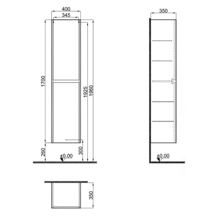 kalekale idea 2.0 40 cm parlak antrasi 431f