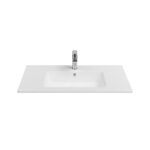 Isvea SistemaT Flat Lavabo 91 cm - 10SL50091 - Etajerli Lavabo - 1