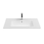 Isvea SistemaT Flat Lavabo 81 cm - 10SL51081 - Etajerli Lavabo - 1